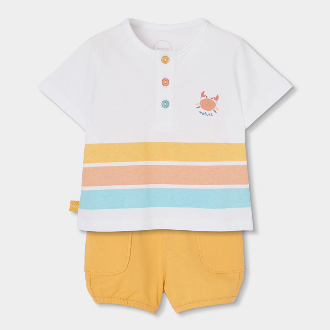 Conjunto punto de bebé niño 243010 Boboli