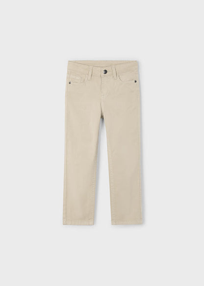 Pantalon Sarga Slim Fit Básico