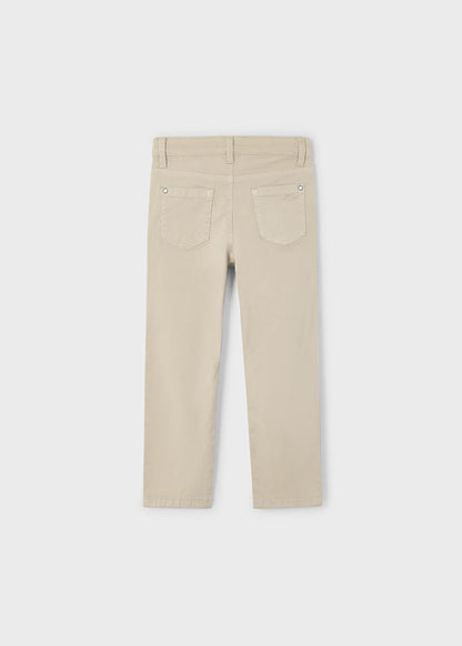 Pantalon Sarga Slim Fit Básico