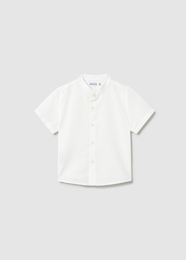Camisa m/c Cuello Mao Lino  mayoral 3113