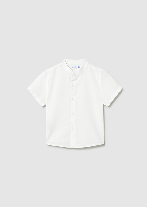 Camisa m/c Cuello Mao Lino  mayoral 3113