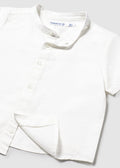 Camisa m/c Cuello Mao Lino  mayoral 3113