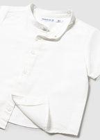 Camisa m/c Cuello Mao Lino  mayoral 3113
