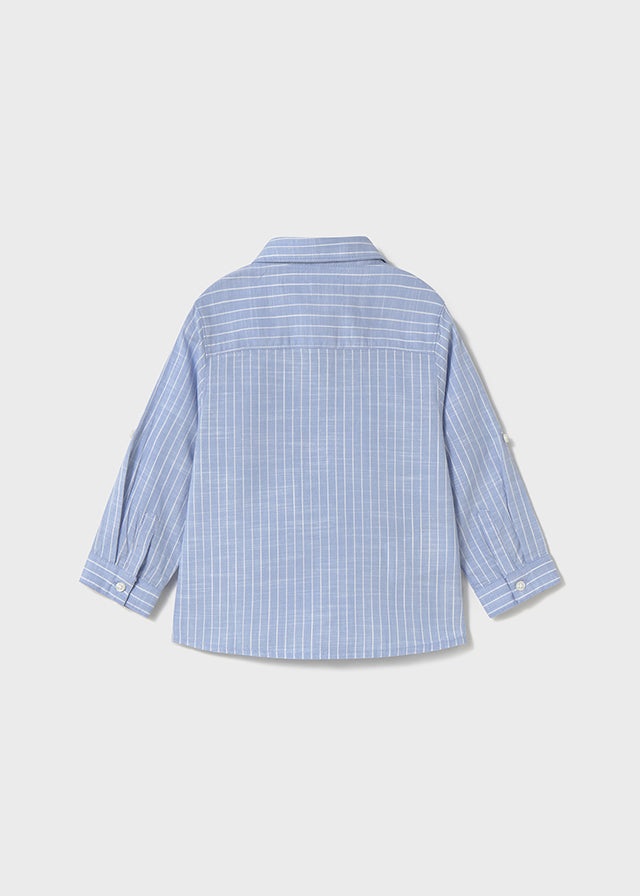 Camisa m/l estampada