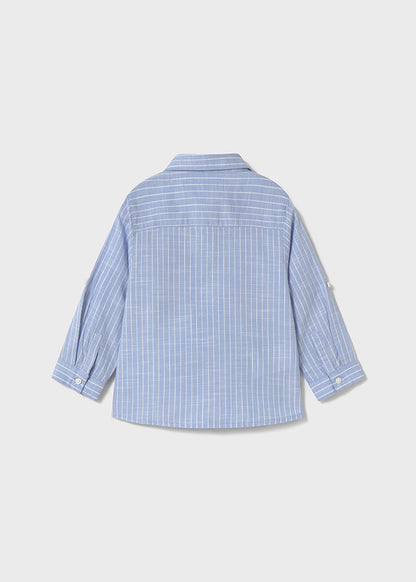 Camisa m/l estampada