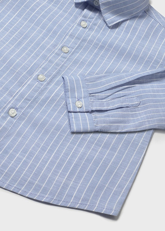Camisa m/l estampada