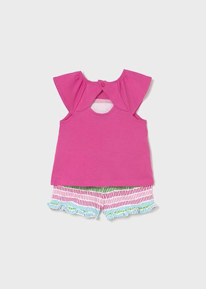 Conj. short estampado