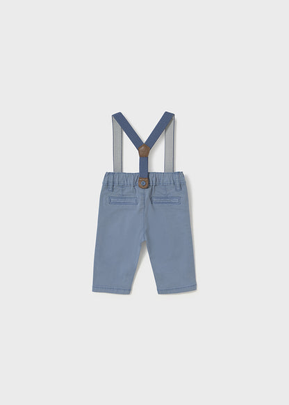 Pantalon largo sarga tirantes Mayoral