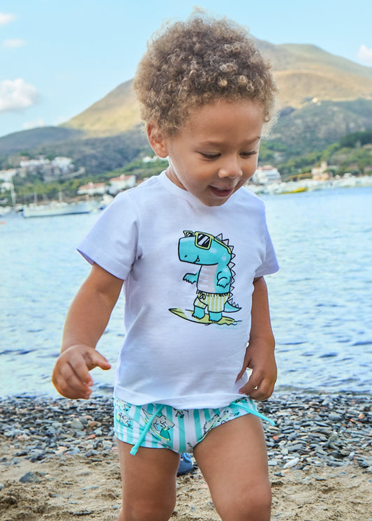 Conj. bañador camiseta
