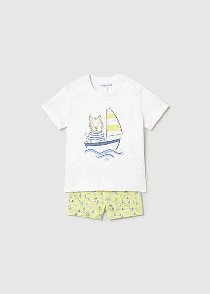 Conj. bañador camiseta