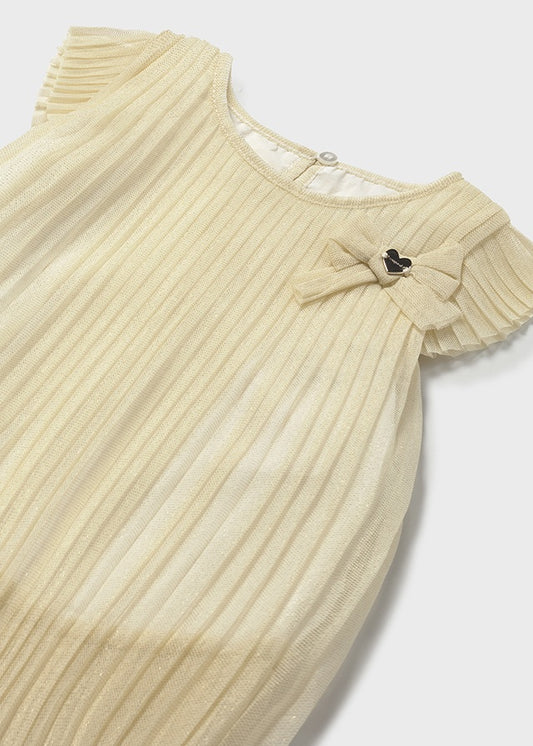 Vestido Tul Plisado