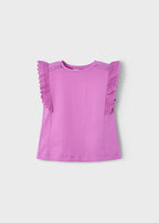 Camiseta m/c crochet mayoral 3010