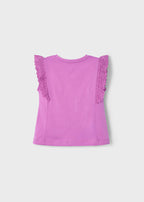 Camiseta m/c crochet mayoral 3010
