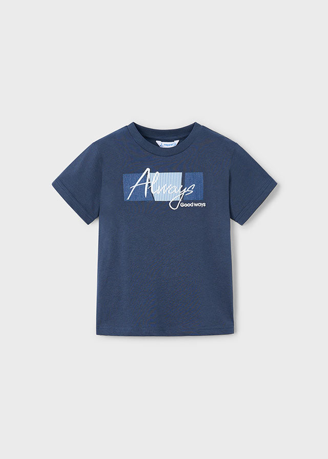 Camiseta m/c Apliques mayoral