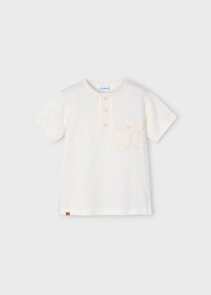 Camiseta m/c Cuello Panadero