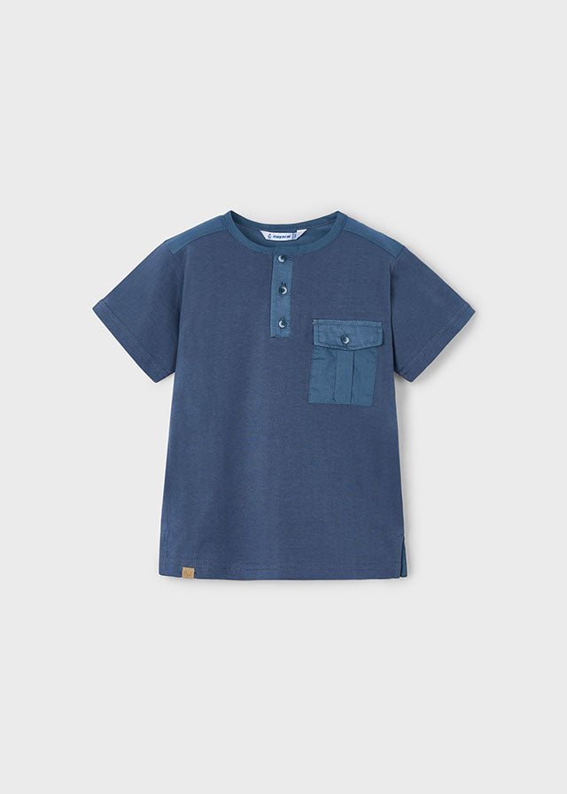 Camiseta m/c Cuello Panadero mayoral