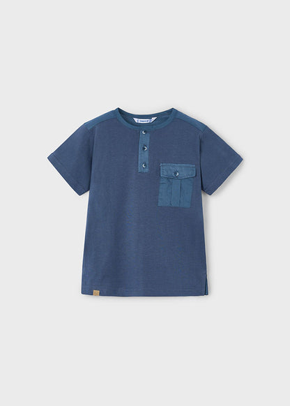 Camiseta m/c Cuello Panadero