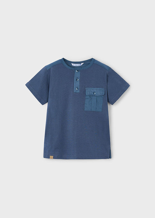 Camiseta m/c Cuello Panadero mayoral