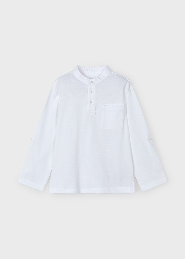 Polo m/l Cuello Mao
