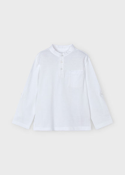 Polo m/l Cuello Mao