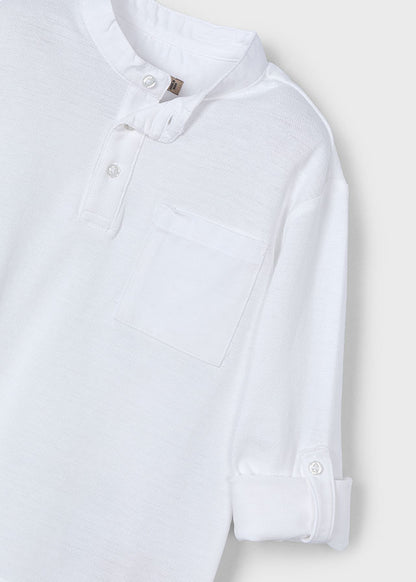 Polo m/l Cuello Mao