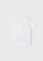 Camisa m/c Cuello Mao Lino mayoral