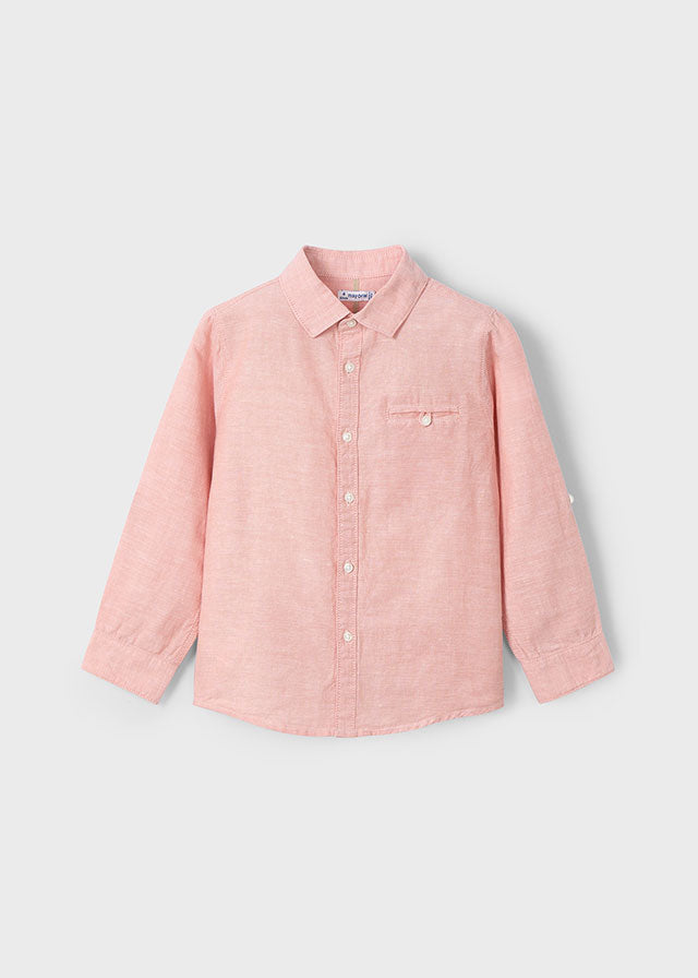 Camisa m/l Lino