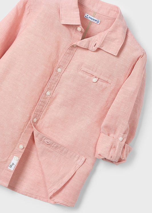 Camisa m/l Lino