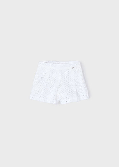 Pantalón Corto Perforado