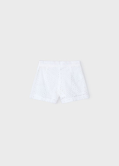 Pantalón Corto Perforado