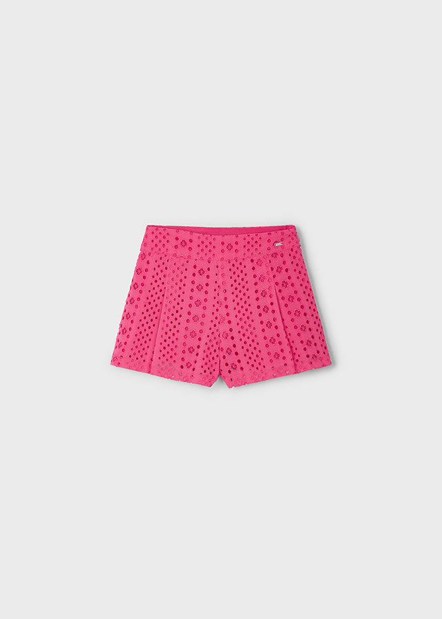 Pantalón Corto Perforado
