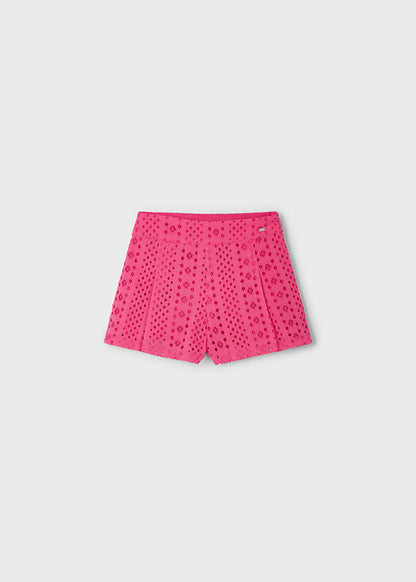 Pantalón Corto Perforado
