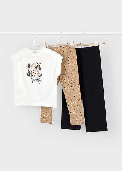 Conj. 2 Leggings Tobilleros