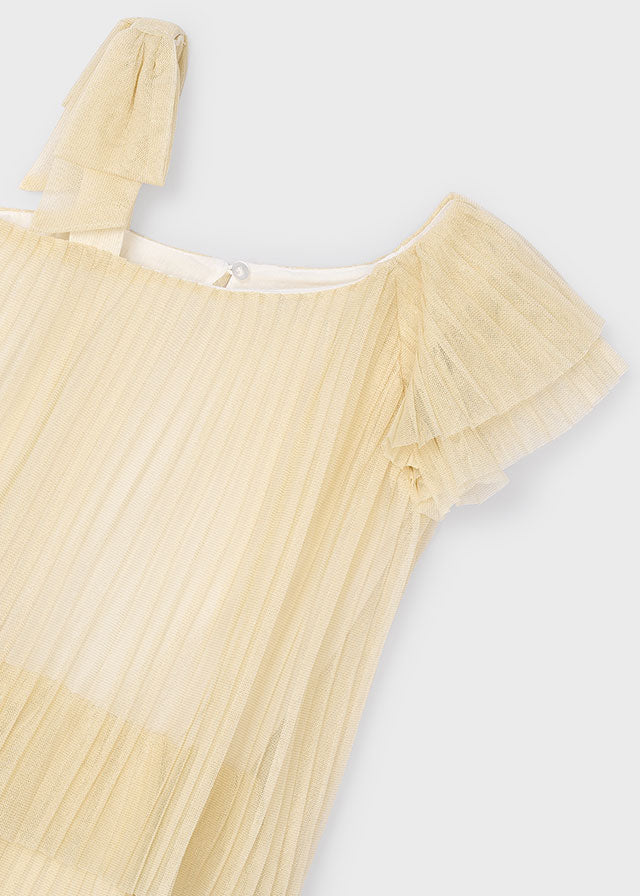 Vestido Plisado Punto