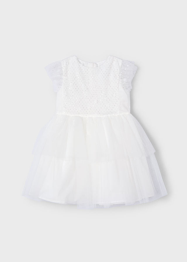 Vestido Tul Lentejuelas