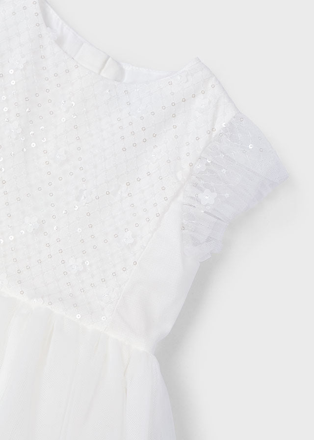 Vestido Tul Lentejuelas