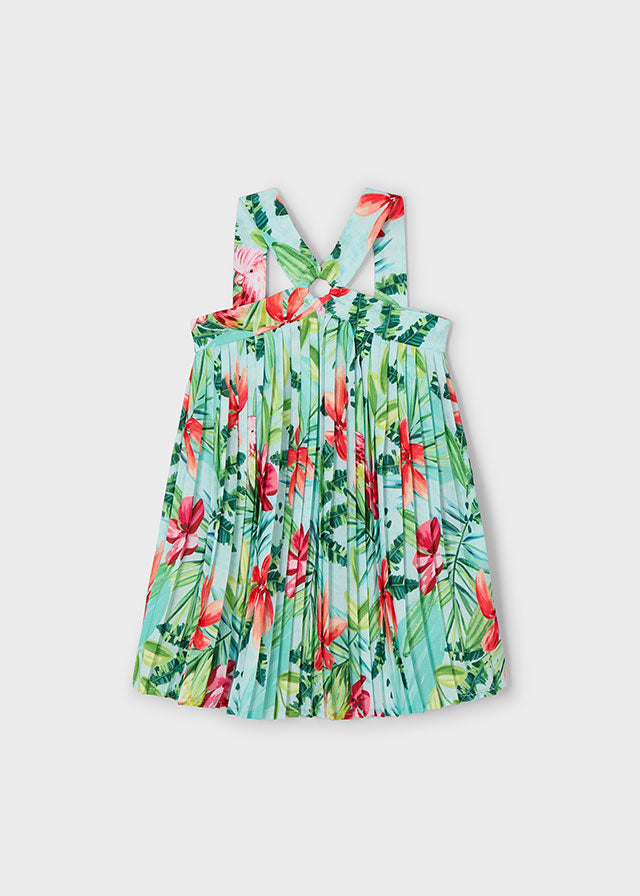 Vestido Plisado Estampado mayoral 3934