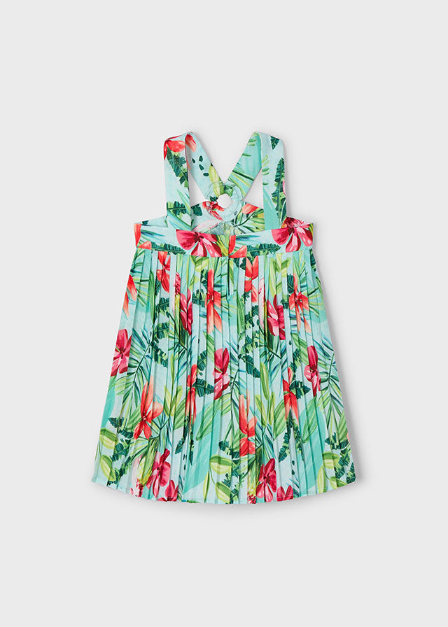 Vestido Plisado Estampado mayoral 3934