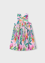 Vestido Plisado Estampado mayoral 3934