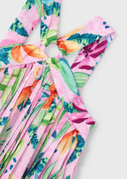 Vestido Plisado Estampado mayoral 3934