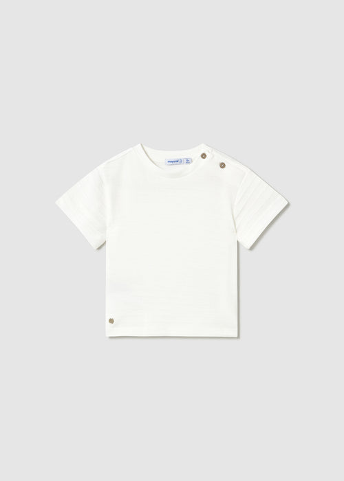 Camiseta m/c punto estructura mayoral 1003
