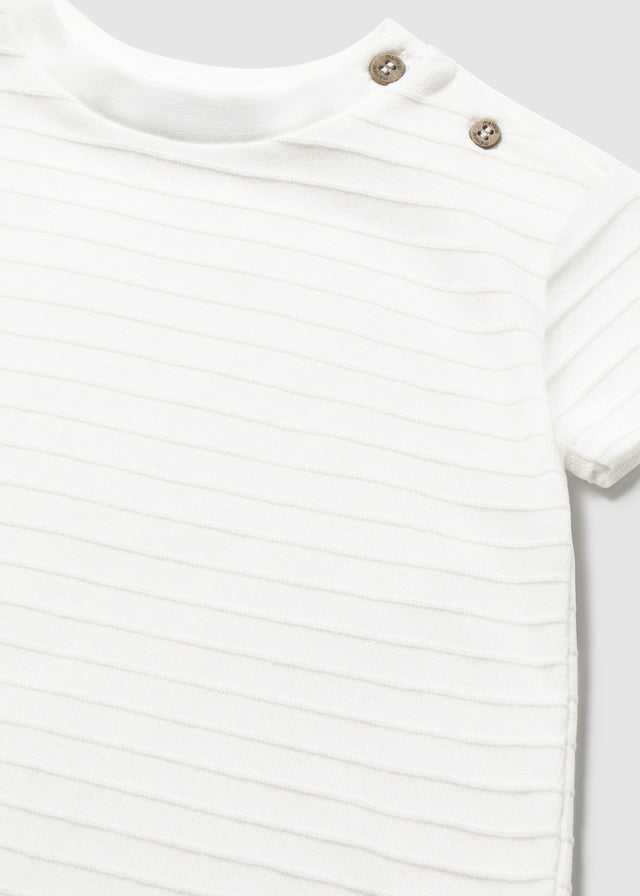 Camiseta m/c punto estructura mayoral 1003