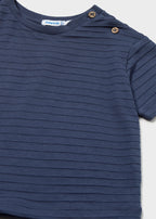 Camiseta m/c punto estructura mayoral 1003