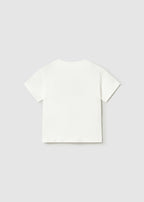 Camiseta m/c apliques play mayoral 1004