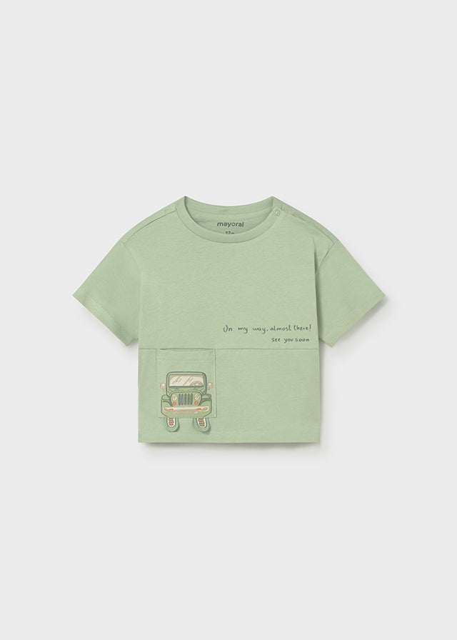 Camiseta m/c bolsillo mayoral 1005