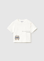 Camiseta m/c bolsillo mayoral 1005