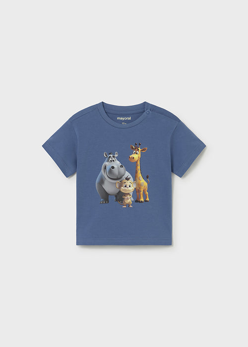 Camiseta m/c animal mayoral 1008