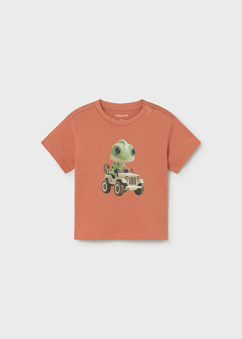 Camiseta m/c animal mayoral 1008
