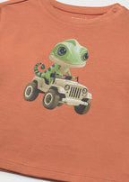 Camiseta m/c animal mayoral 1008