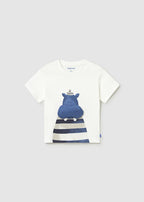Camiseta m/c aplique mayoral 1011